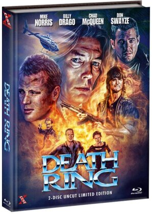 Death Ring (1992) (Cover B, Limited Edition, Mediabook, Blu-ray + DVD)