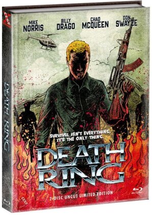 Death Ring (1992) (Cover D, Limited Edition, Mediabook, Blu-ray + DVD)