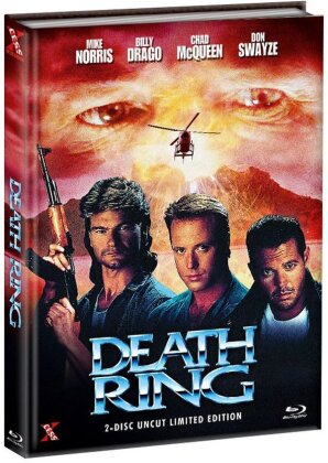 Death Ring (1992) (Cover C, Limited Edition, Mediabook, Blu-ray + DVD)