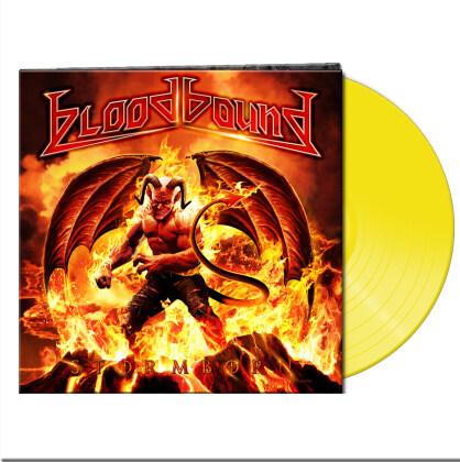Bloodbound - Stormborn (2022 Reissue, AFM Records, Gatefold, Clear Yellow Vinyl, LP)