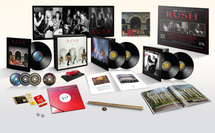 Rush - Moving Pictures (2022 Reissue, Super Deluxe Edition, Mercury Records, Half Speed Master, Direct-To-Metal Mastered, 40th Anniversary Edition, 5 LPs + 3 CDs + Blu-ray)