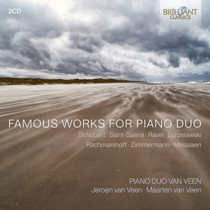 Piano Duo Van Veen, Jeroen van Veen (*1969) & Marteen van Veen - Famous Works For Piano Duo (2 CDs)