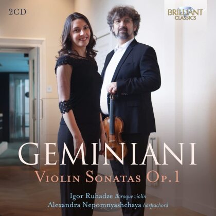 Francesco Geminiani (1687-1762), Igor Ruhadze & Alexandra Nepomnyashchaya - Geminiani: Violin Sonatas Op. 1 (2 CDs)