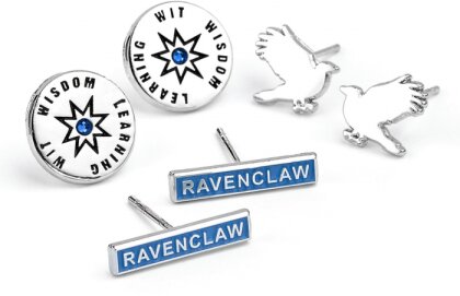 Harry Potter: Ravenclaw - Set Of 3 Stud Earrings