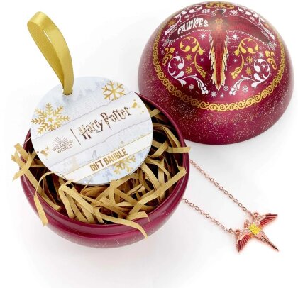 Harry Potter: Fawkes Bauble With Fawkes Necklace