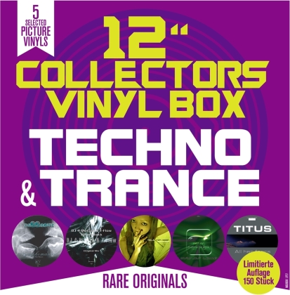 12" Collector s Picture Vinyl Box: Techno & Trance (5 LPs)