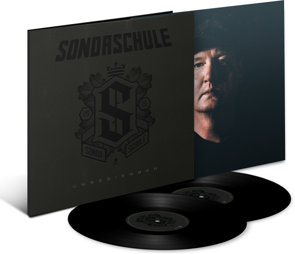 Sondaschule - Unbesiegbar (Gatefold, All Black Blubbi Edition, 2 LPs)