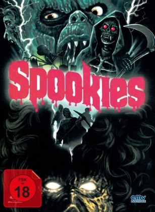 Spookies - Die Killermonster (1986) (Cover C, Limited Edition, Mediabook, Blu-ray + DVD)