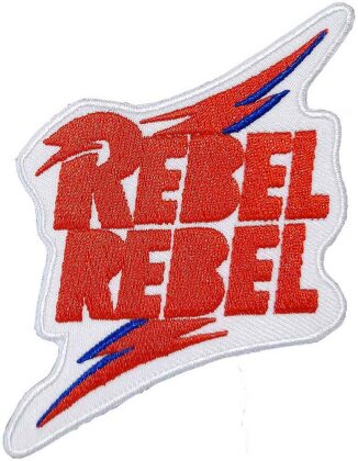 David Bowie Standard Woven Patch - Rebel Rebel