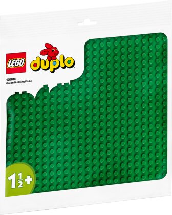 Bauplatte grün Lego Duplo - 1 Teil, 38x38 cm, 24x24 Noppen,