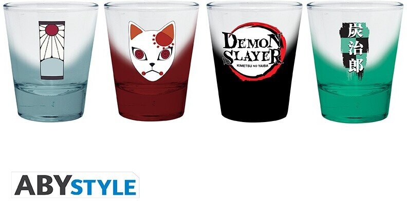 Shooters - Demon Slayer - Verre à Shooter "Symboles" - 14 cm - 50 ml