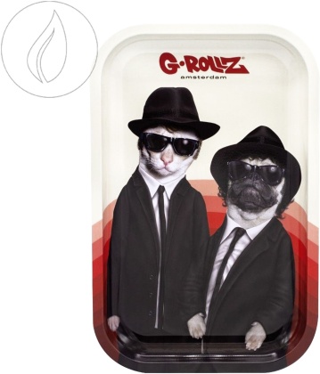 G-Rollz Pets Rock - Brothers Rolling Tray - Medium 175 x 275mm