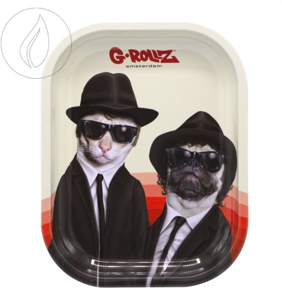 G-Rollz Pets Rock - Brothers Rolling Tray - Small 140 x 180mm