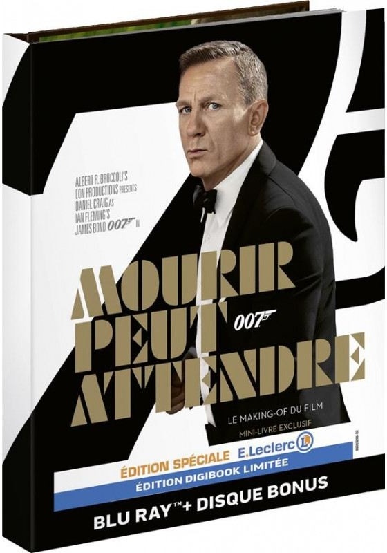 James Bond: Mourir peut attendre (2021) (Digibook, Limited Special Edition, 2 Blu-rays)