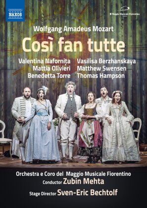 Orchestra e Coro del Maggio Musicale Fiorentino & Wolfgang Amadeus Mozart (1756-1791) - Così fan tutte (Naxos, 2 DVDs)