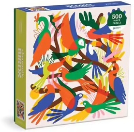 Chromatic Birds 500 Piece Puzzle - 500 Piece Puzzle