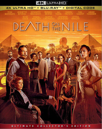 Death On The Nile (2022) (Ultimate Collector's Edition, 4K Ultra HD + Blu-ray)