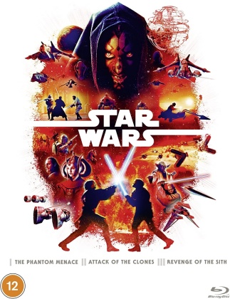 Star Wars: Episodes 1-3 (3 Blu-rays)