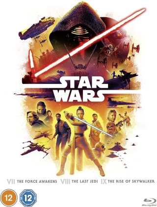 Star Wars: Episodes 7-9 (3 Blu-rays)