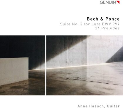 Johann Sebastian Bach (1685-1750), Manuel Maria Ponce (1882-1942) & Anne Haasch - Bach & Ponce - Suite No. 2 For Lute BWV 997, 24 Préludes