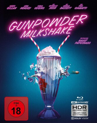 Gunpowder Milkshake (2021) (Mediabook, 4K Ultra HD + Blu-ray)