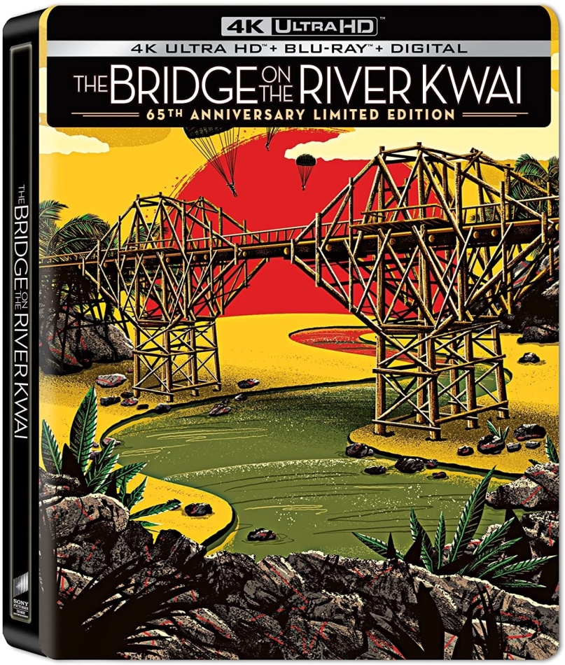 The Bridge On The River Kwai (1957) (65th Anniversary Edition, Limited Edition, Steelbook, 4K Ultra HD + Blu-ray)