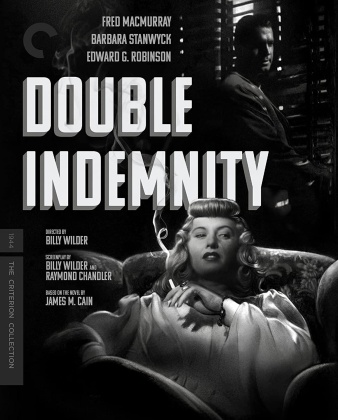 Double Indemnity (1944) (n/b, Criterion Collection, 4K Ultra HD + Blu-ray)