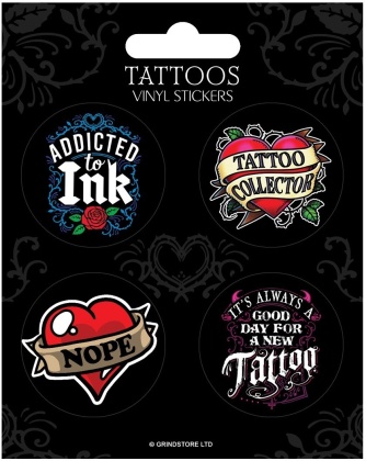 Tattoos Vinyl Sticker Set