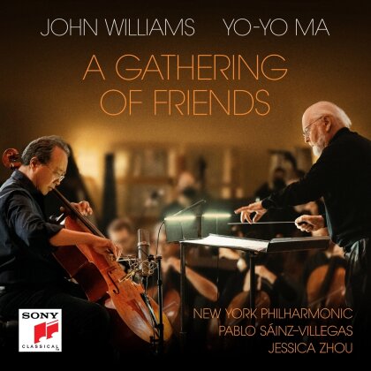 John Williams (*1932) (Komponist/Dirigent), Yo-Yo Ma & New York Philharmonic - A Gathering Of Friends - Works by John Williams (LP)