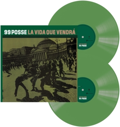 99 Posse - La Vida Que Vendra (2022 Reissue, Green Vinyl, 2 LPs)