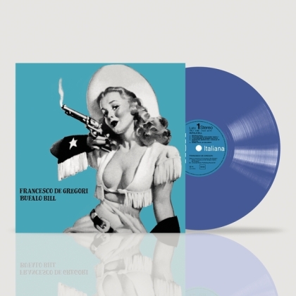 Francesco De Gregori - Bufalo Bill (2022 Reissue, Limited Edition, Blue Vinyl, LP)