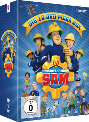 Feuerwehrmann Sam - Die 10 DVD Mega Box (10 DVDs)