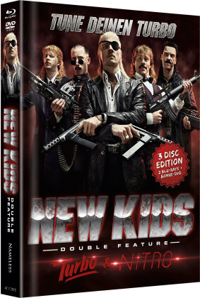 New Kids Turbo (2010) / New Kids Nitro (2011) - Double Feature (Cover B, Limited Edition, Mediabook, 2 Blu-rays + DVD)