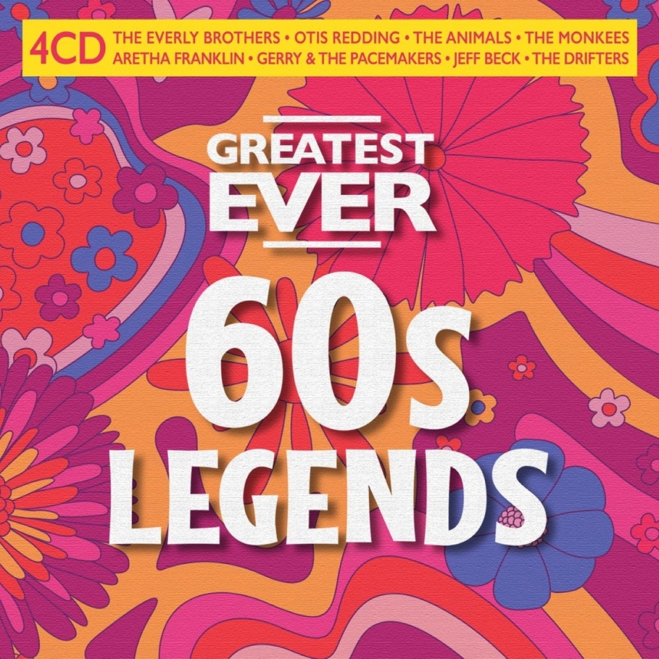 Greatest Ever 60s Legends (4 CDs)