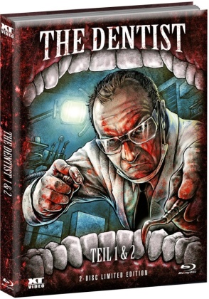 The Dentist 1 & 2 (Wattiert, Edizione Limitata, Mediabook, 2 Blu-ray)