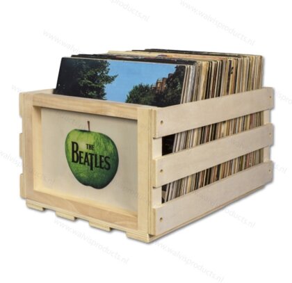 The Beatles: Apple - Crosley Record Storage Crate