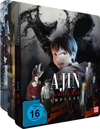 Ajin: Demi-Human - Movie Trilogie 1-3 (Edition complète, Limited Steelcase Edition, 3 Blu-ray)