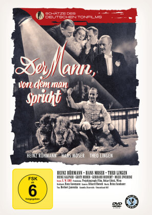 Der Mann, von dem man spricht (1937) (Schätze des deutschen Tonfilms, New Edition)