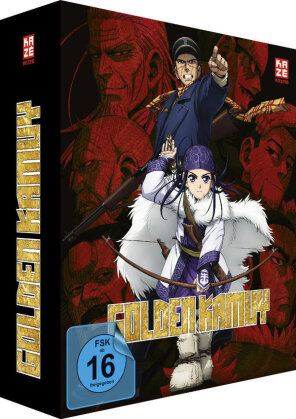 Golden Kamuy - Staffel 1 & 2 (Complete edition, 4 DVDs)