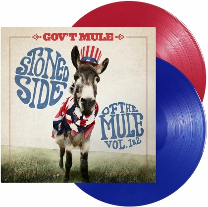 Gov't Mule - Stoned Side Of The Mule 1 & 2 (Edizione Limitata, Transparent Red & Blue Vinyl, 2 LP)