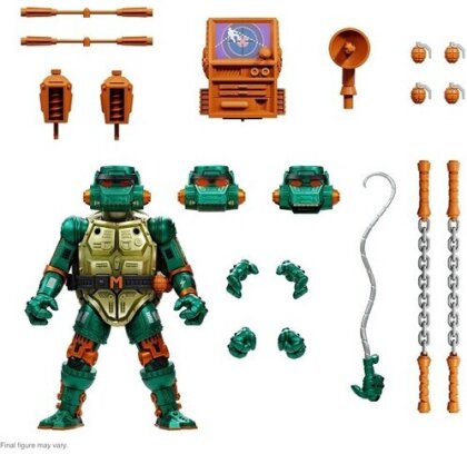Teenage Mutant Ninja Turtles - Ultimates! Wv7 Warrior Metalhead Michelangelo