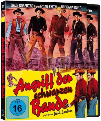 Angriff der schwarzen Bande (1957) (Cover A, Edizione Limitata, Blu-ray + DVD)