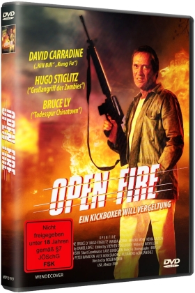 Open Fire - Ein Kickboxer will Vergeltung (1990) (Cover A)