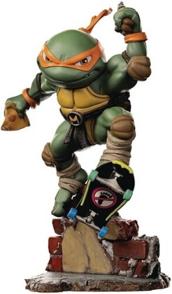 Teenage Mutant Ninja Turtles - Iron Studios - Minico Michelangelo PVC Statue