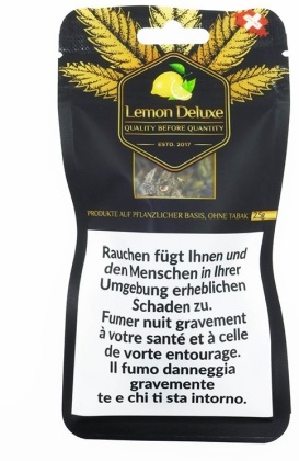 CBDeluxe Lemon Deluxe (10g) - Indoor (CBD: ~21%, THC: ~0.9%)