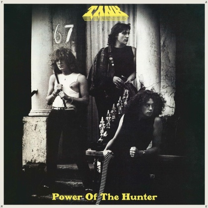 Tank - Power of the Hunter (2022 Reissue, High Roller Records, Limited Edition, White/Grey Mixed Vinyl, 2 LPs)