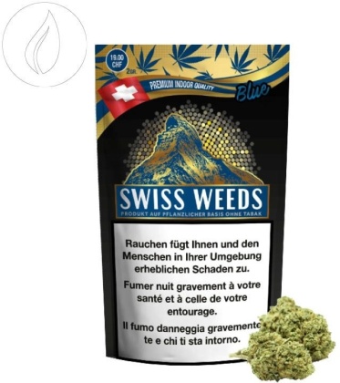 Pure Europe Swiss Weeds Blue (2g) - Indoor (THC: <1%)