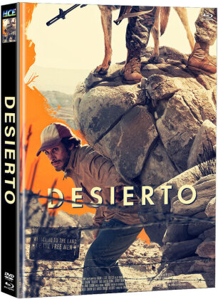 Desierto (2015) (Cover B, Limited Edition, Mediabook, Blu-ray + DVD)