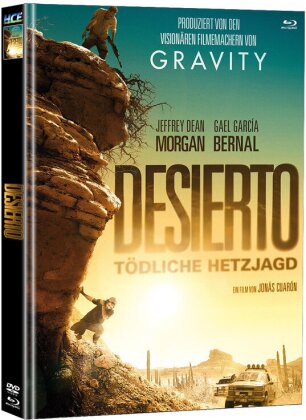 Desierto (2015) (Cover A, Limited Edition, Mediabook, Blu-ray + DVD)