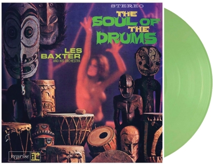 Les Baxter - Soul Of The Drum (Limited Edition, Bright Green Vinyl, LP)